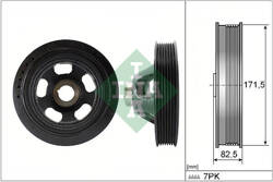 Koło pasowe z tłumikiem R 171 W 203 W 204 C 209 W 211 