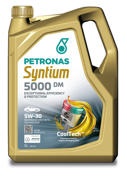 PETRONAS SYNTIUM 5000 DM °CoolTech™ 5W30 5 L