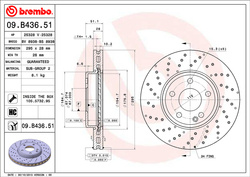 Tarcza hamulcowa  przód   C 117 X 156 W 176 W 246 (CODE 950 ) 295 mm