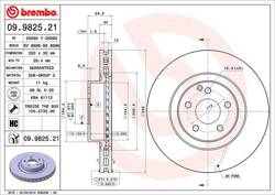 Tarcza hamulcowa przód   W 211  C 219  X  204  śr. 330 mm